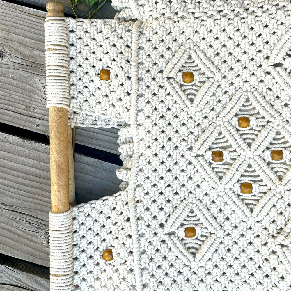 Virginia Wolf Sadie Macrame Bag - Picture 6 of 7